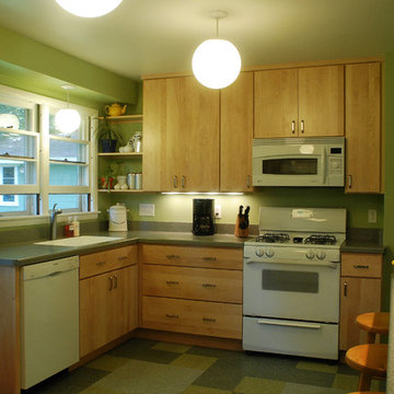 St. Paul Ranch Modern Kitchen Remodel
