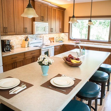 Stained Cherry Kitchen