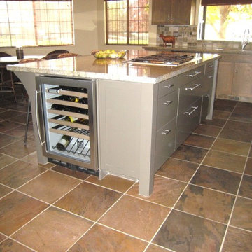 Stained Oak Kitchen update