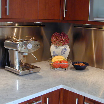 Stainless Steel Backsplash