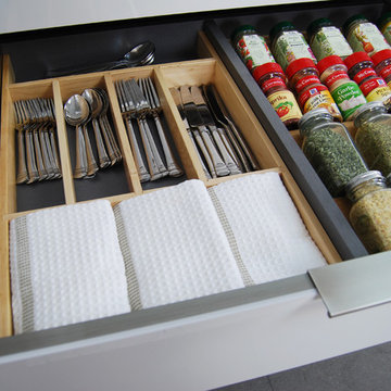 Stainless Steel Drawers and Roll-Out Shelves from Dura Supreme
