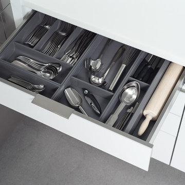 Stainless Steel Kitchen Utensil Drawers from Dura Supreme