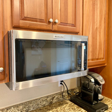 Stainless Steel Kitchenaid Over the Range Microwave