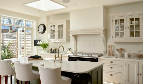 Classic Shaker Cabinets for a Kitchen and Laundry Room