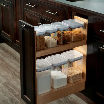 StarMark Cabinetry: Base Pantry Cabinet with OXO Storage