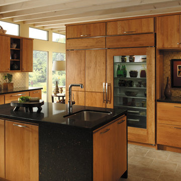 StarMark Cabinetry Kitchen in Cherry finished with Harvest