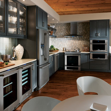 StarMark Cabinetry Kitchen with Gray Cabinets