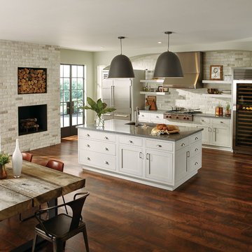 StarMark Cabinetry Traditional Inset Kitchen in Quarter Sawn Oak