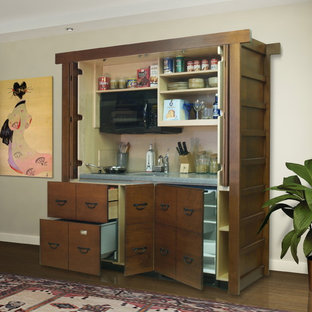 Stealth Kitchen Modules / Unfitted Complete Hidden Mini-Kitchen