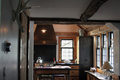 Example of a trendy kitchen design in Bridgeport