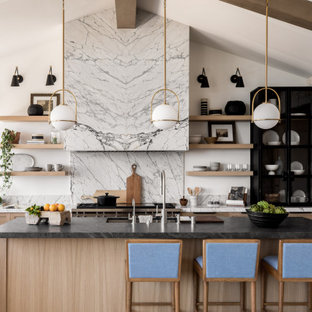 Cottage kitchen photo in Orange County