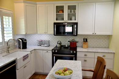 Example of a cottage kitchen design in Indianapolis