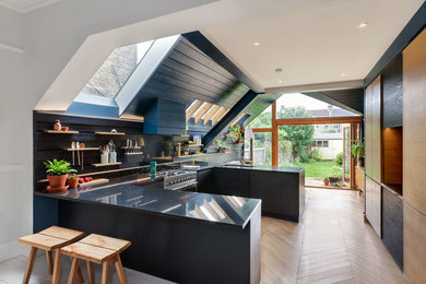 Photo of a contemporary kitchen in London.