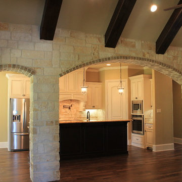 Stone Archway into Kitchen