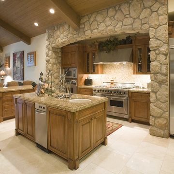 Stone Facade Kitchen