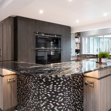 Stonehouse project featurig opulent worktops