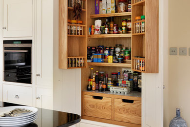 Design ideas for a modern kitchen pantry in Other.