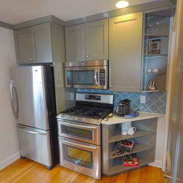 Stove Wall Elevation After
