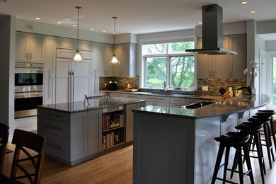 Stowe Grey Transitional Kitchen