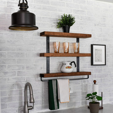 Studio Terra Cotta Kitchenette