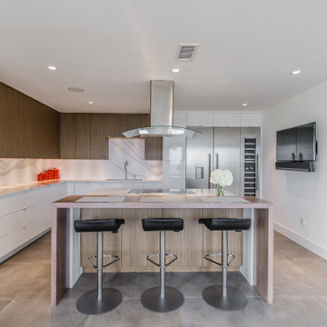 Stunning 2-Story Penthouse Kitchen