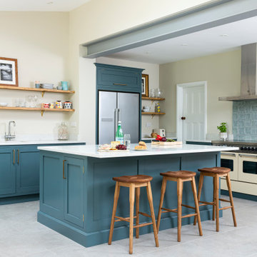 Stunning Blue/Grey Kitchen