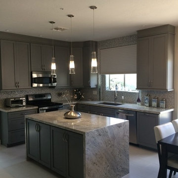 Stunning Gray Kitchen Remodel in Scottsdale AZ