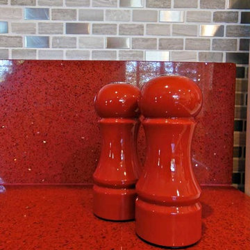 Stunning in Red - Kitchen Remodel