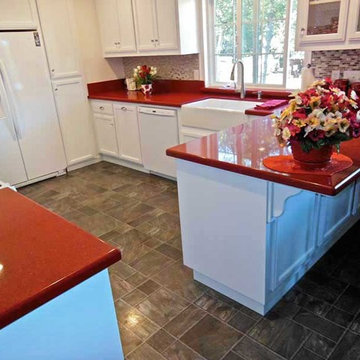 Stunning in Red - Kitchen Remodel