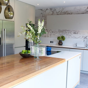 Styling an open-plan kitchen extension