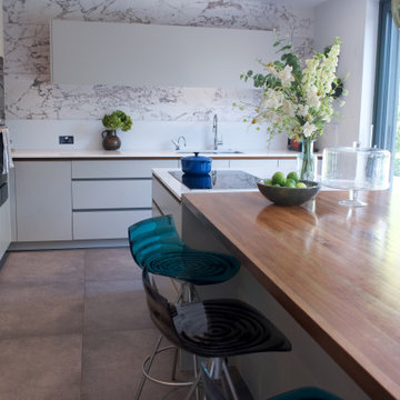 Styling ideas for an open-plan kitchen extension in Twickenham