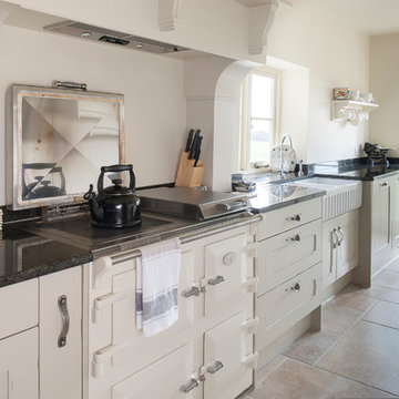 Stylish galley kitchen