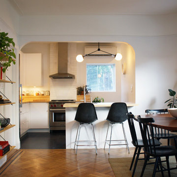 Stylish IKEA kitchen in NYC
