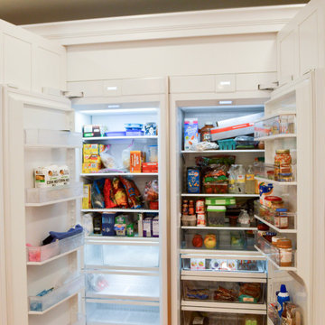 SubZero refrigerator and freezer