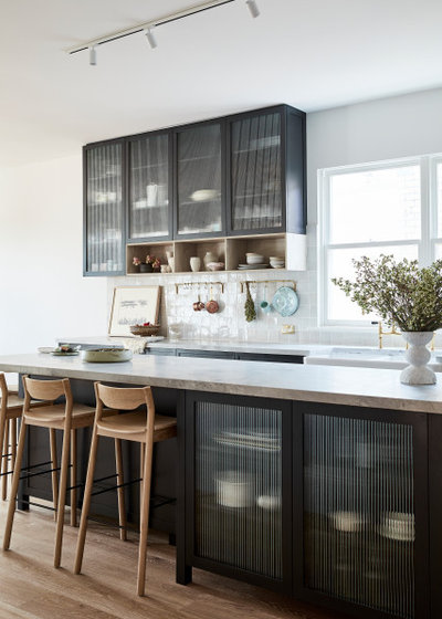 Transitional Kitchen by Blue Tea Kitchens and Bathrooms