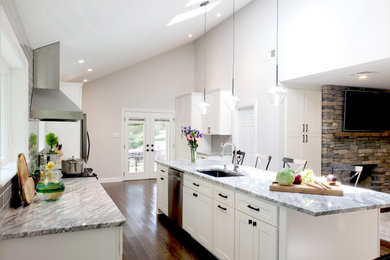 Inspiration for a transitional kitchen remodel