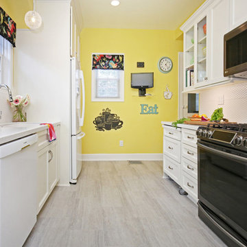 Sunny Galley Kitchen