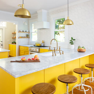 Sunny Yellow Kitchen