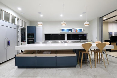 Photo of a coastal kitchen in Sydney.