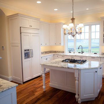 Super White Quartzite Kitchen in Calvert County, MD