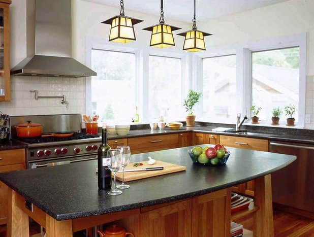 Craftsman Kitchen by Richard Bubnowski Design LLC