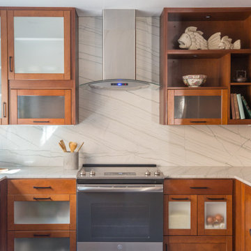 Sustainably sourced Modern Zen kitchen