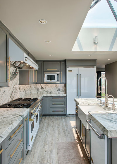Transitional Kitchen by Surfaces USA