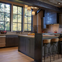 Cabin Kitchen Lighting and Style