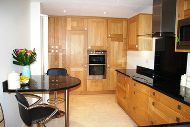 Photo of a contemporary kitchen in Hampshire.