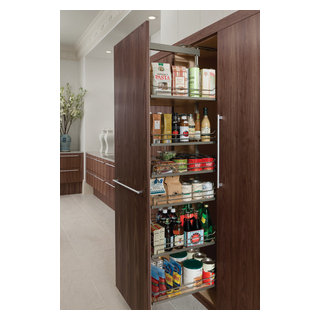 Tall Pull-out Pantry - Modern - Kitchen - Houston - by Cabinet