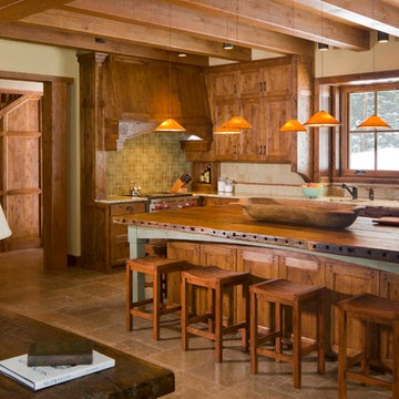 Ski Cabin Kitchen in Taos Ski Valley, New Mexico