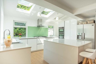 This is an example of a kitchen in London.