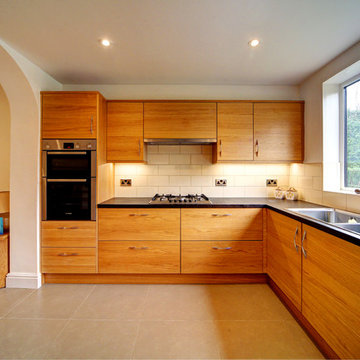 Tavola Light Oak Stained Kitchen Designed & Fitted in Hyde, Manchester