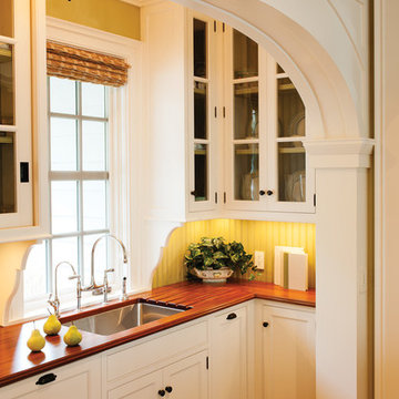 Teak Wood Hutch Countertop